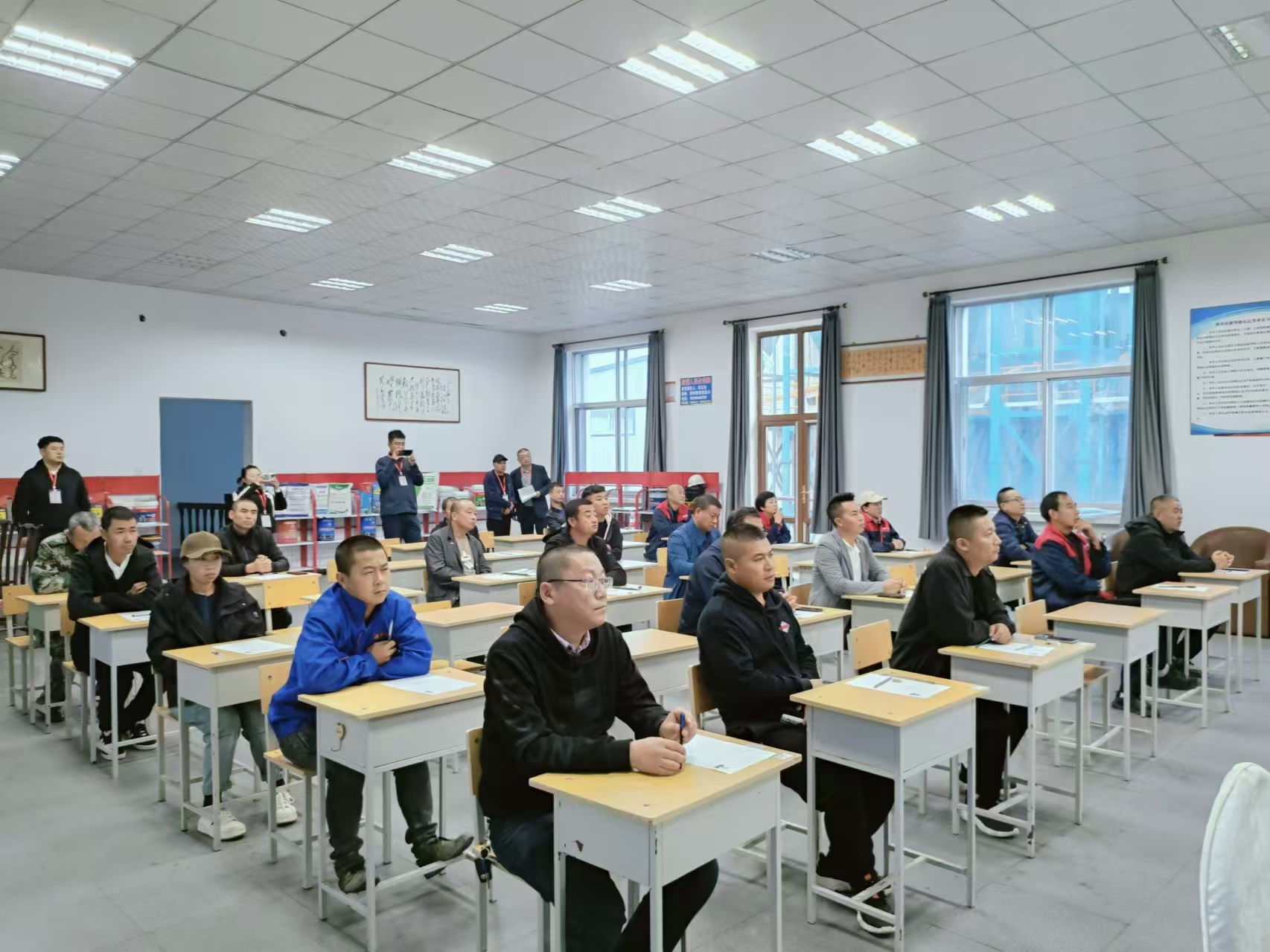 黑龍江省首期職業(yè)技能等級(jí)認(rèn)定（防水工）在